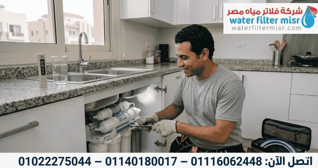 شركة صيانة فلاتر مياة فى التجمع الثالث