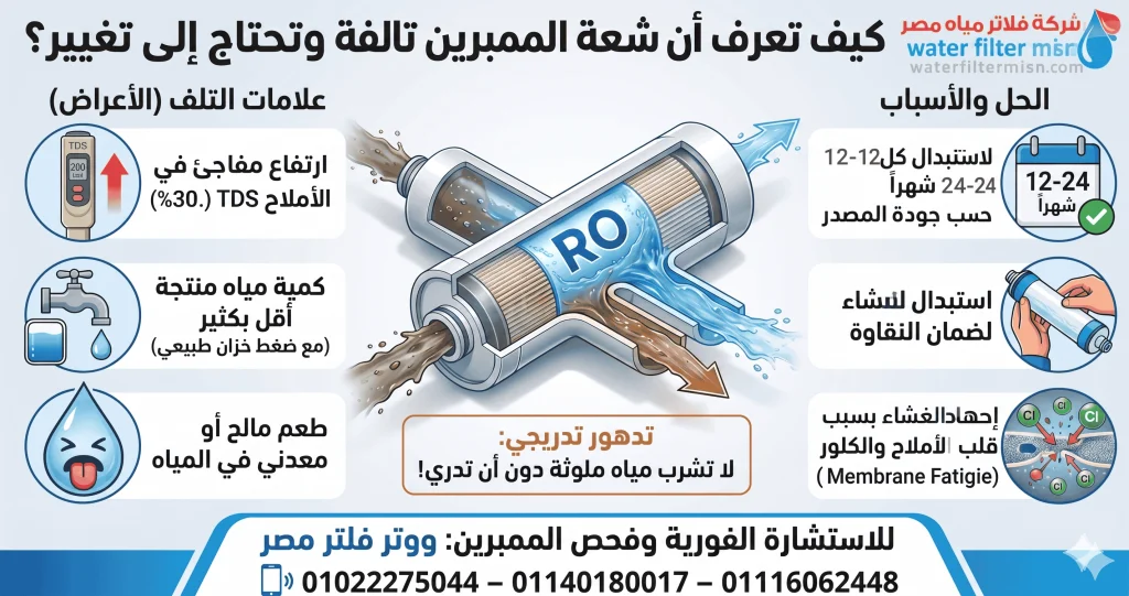 كيف تعرف ان شمعة الممبرين تالفة وتحتاج الى تغير