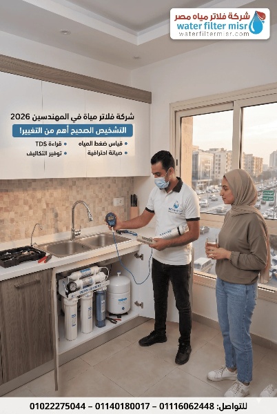 شركة فلاتر مياة فى المهندسين 2026