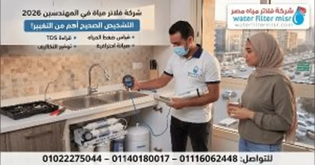 شركة فلاتر مياة فى المهندسين 2026