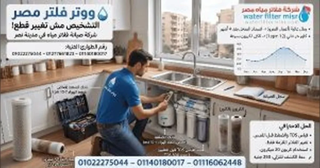 شركة صيانة فلاتر مياه فى مدينة نصر