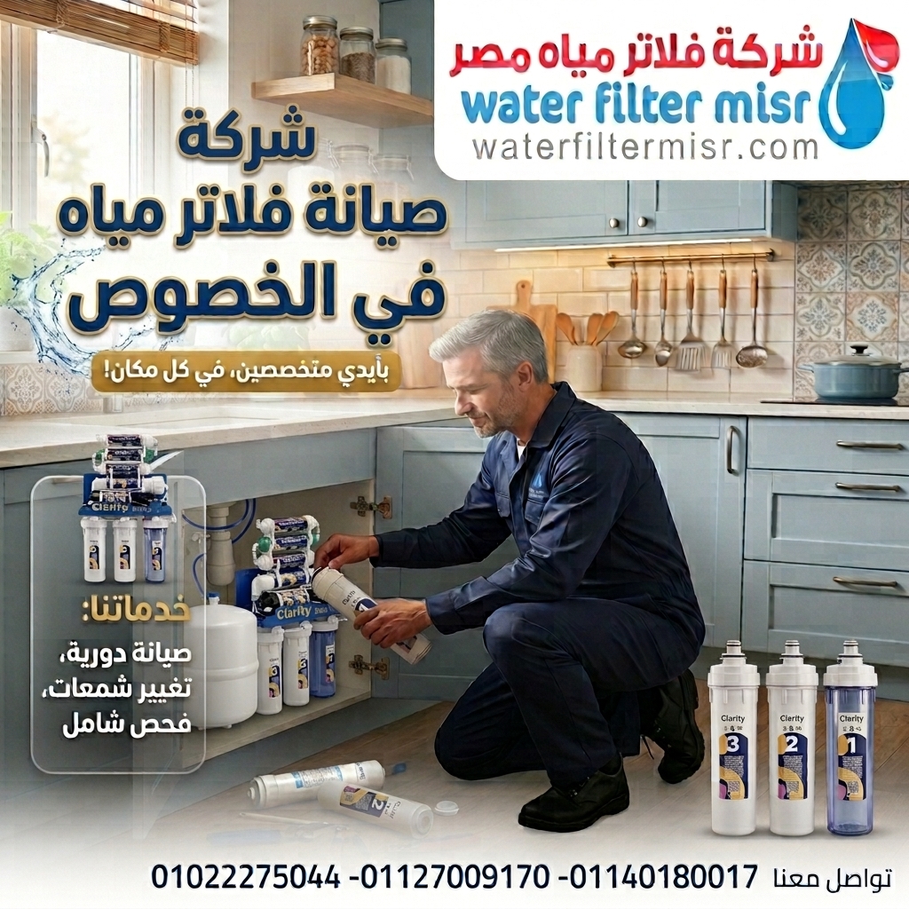 شركة صيانة فلاتر المياه في الخصوص