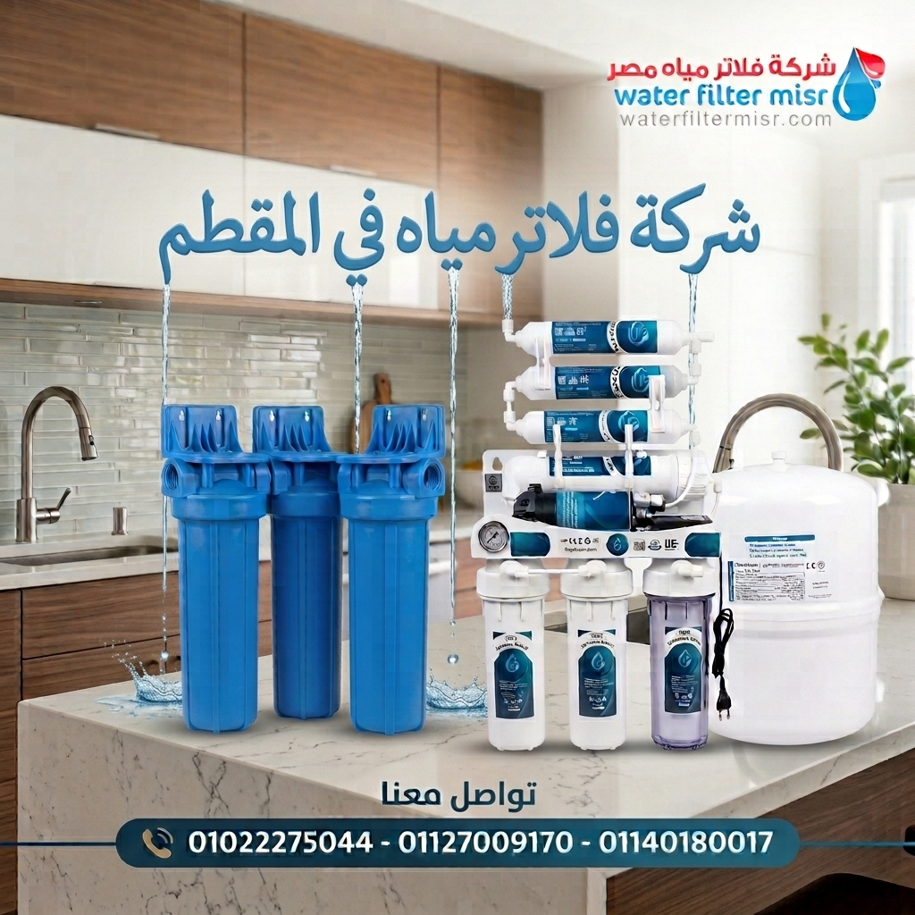 شركة فلاتر مياه في المقطم